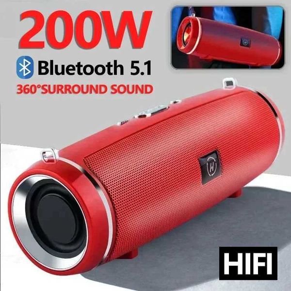 Portable Speakers Mini Wireless High Fidelity Surround Sound Subwoofer Outdoor Waterproof Camping Party Loudspeaker Z250213-1