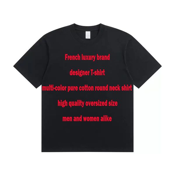 Black white Cotton Mens Women T-Shirts Short Sleeve Designer Letter Print Soft Breathable Fabric Comfort Fit Stylish Casual Tee Shirt Sizes S
Black white Cotton Mens Women T-Shirts Short Sleeve Designer Letter Print Soft Breathable Fabric Comfort Fit Stylish Casual Tee Shirt Sizes S