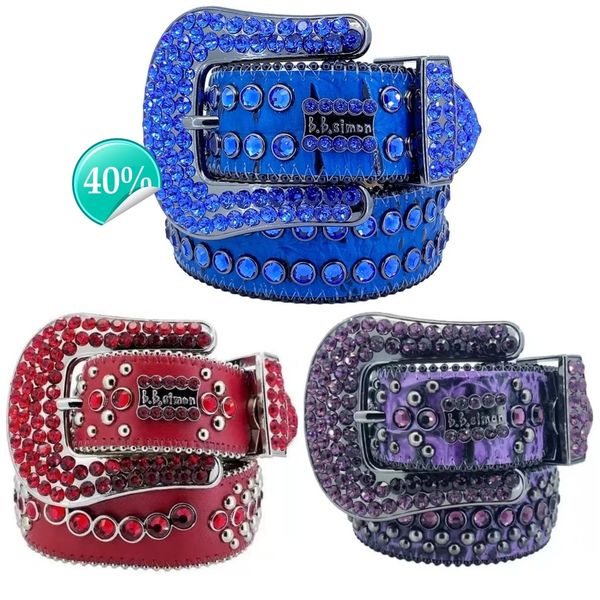 Luxury Designer Belts designer men belt Bb Skull buckle soft diamond Fashion Design Buckle lady belts leather belts decorated with colorful diamonds Retro Needleml, Black
Luxury Designer Belts designer men belt Bb Skull buckle soft diamond Fashion Design Buckle lady belts leather belts decorated with colorful diamonds Retro Needleml, Black