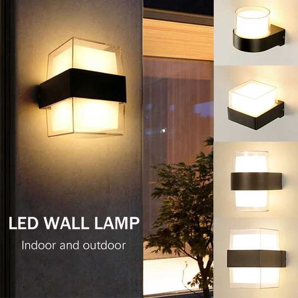 LED outdoor wall light waterproof IP66 motion sensor LED outdoor lighting porch light balcony garden light outdoor wall light Z250218