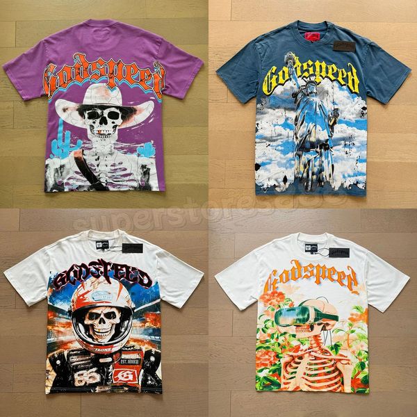 Godspeed t shirt Mens designer Short Sleeve Y2K Hip Hop Harajuku Graphic Tee Men Women High Quality Retro Washed Streetwear Fashion Unisex Couple T Shirt Tops a4, Lavender
Godspeed t shirt Mens designer Short Sleeve Y2K Hip Hop Harajuku Graphic Tee Men Women High Quality Retro Washed Streetwear Fashion Unisex Couple T Shirt Tops a4, Lavender