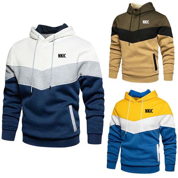 Men's Patchwork Hoodie Outdoor Casual Sportswear Street Fashion Men's Fleece Thermal Brand Hooded Sweatshirt Fall Winter, Yellow
Men's Patchwork Hoodie Outdoor Casual Sportswear Street Fashion Men's Fleece Thermal Brand Hooded Sweatshirt Fall Winter, Yellow