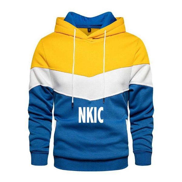 Fall Winter Men's Patchwork Yellow Hoodie Outdoor Casual Sportswear Street Fashion Men's Top Fleece Thermal Brand Hooded Sweatshirt
Fall Winter Men's Patchwork Yellow Hoodie Outdoor Casual Sportswear Street Fashion Men's Top Fleece Thermal Brand Hooded Sweatshirt