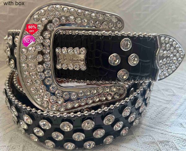 Fashion Designer Bb Simon Belts Men Belt Shiny Diamond on Black Blue White Multicolour with Bling Rhinestones as Giftod
Fashion Designer Bb Simon Belts Men Belt Shiny Diamond on Black Blue White Multicolour with Bling Rhinestones as Giftod