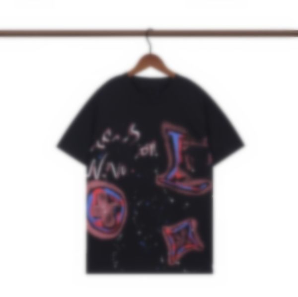 designer men's t shirts Europe Luxury letter Graphic printing Fashion Men's Tshirt Women Clothes Casual Cotton Tee