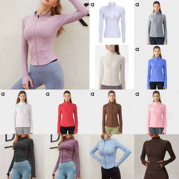 2025 Yoga jacket women's Jackets Define Workout sports fitness jacket quick drying sport jackets color jacket zipper jogging shirt sportswear Gym Sports Clothes11, Color#2
2025 Yoga jacket women's Jackets Define Workout sports fitness jacket quick drying sport jackets color jacket zipper jogging shirt sportswear Gym Sports Clothes11, Color#2