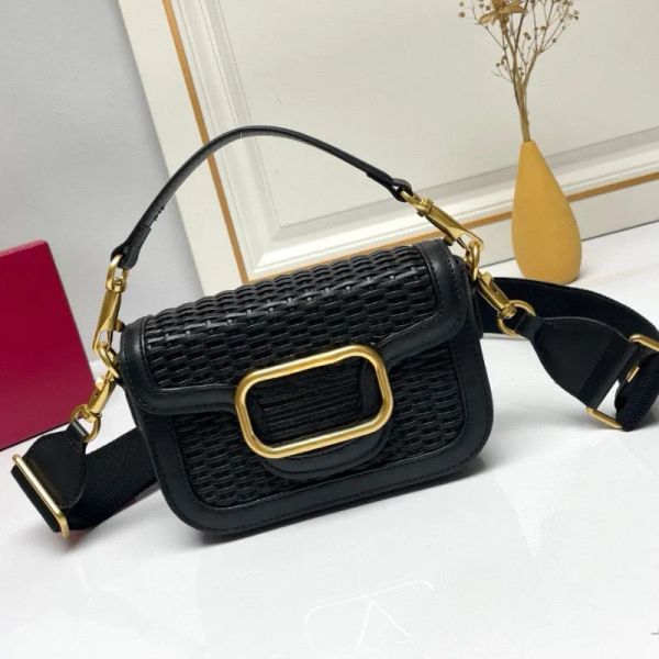Designer Genuine Leather Woven Shoulder Bag Stylish Women's Small Tote Luxury Cowhide Crossbody Bags Fashion Knitted Handbag Vintage Square Magnetic Buckle, Coffee
Designer Genuine Leather Woven Shoulder Bag Stylish Women's Small Tote Luxury Cowhide Crossbody Bags Fashion Knitted Handbag Vintage Square Magnetic Buckle, Coffee