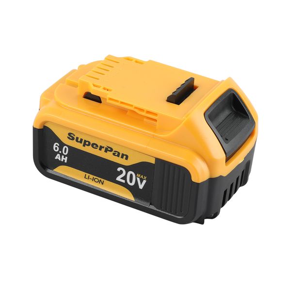 20V 6.0Ah Lithium-Ion Rechargeable Battery for Cordless Tools
20V 6.0Ah Lithium-Ion Rechargeable Battery for Cordless Tools
