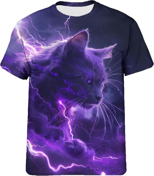 Men's T shirt Men's Novelty Animal Graphic Shirt Tee Casual tops summer clothes