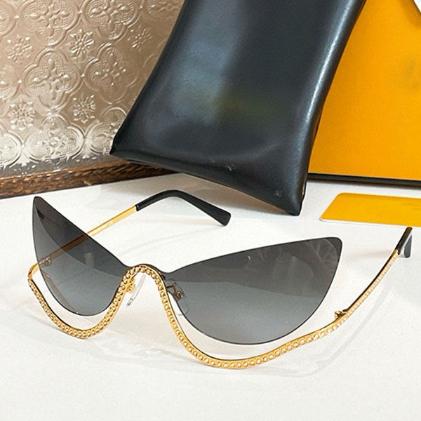 Unique Fashion First Crystal cat eye Sunglasses 40158U Suspended Black Frameless Glasses Male and Female Personality Cool Style Luxury Glasses
Unique Fashion First Crystal cat eye Sunglasses 40158U Suspended Black Frameless Glasses Male and Female Personality Cool Style Luxury Glasses