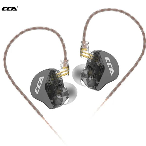 CCA CRA Subwoofer Earphones HiFi Headphones Monitor Headphones Noise Cancellation Sports Game Player Earplug Headphones