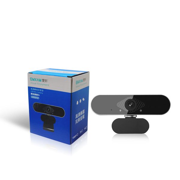 Computer camera 4k HD Beauty Camera live video camera wide angle drive free USB microphone