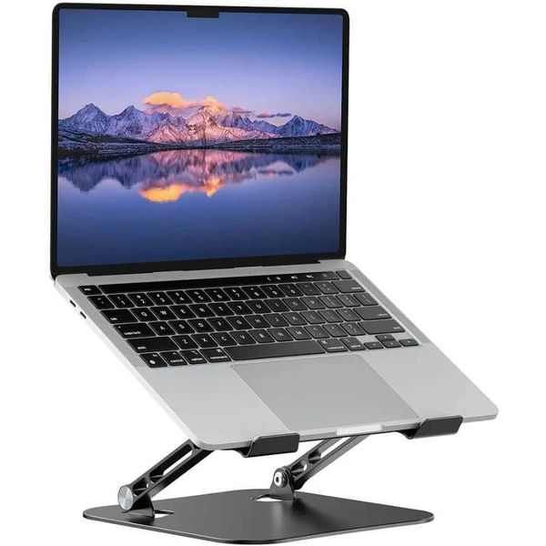 Laptop Stand Adjustable Laptop Stand for Desk Aluminum Laptop Stand Ergonomic Computer Stand Foldable Laptop Riser Portable LapXJ220228