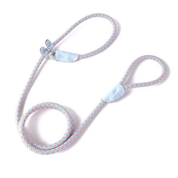 Braided P-Leash Dog Leash Training Slip Lead Anti-Pull Durable Nylon Pet Traction Rope for Small Medium Large Dogs, Light pink
Braided P-Leash Dog Leash Training Slip Lead Anti-Pull Durable Nylon Pet Traction Rope for Small Medium Large Dogs, Light pink