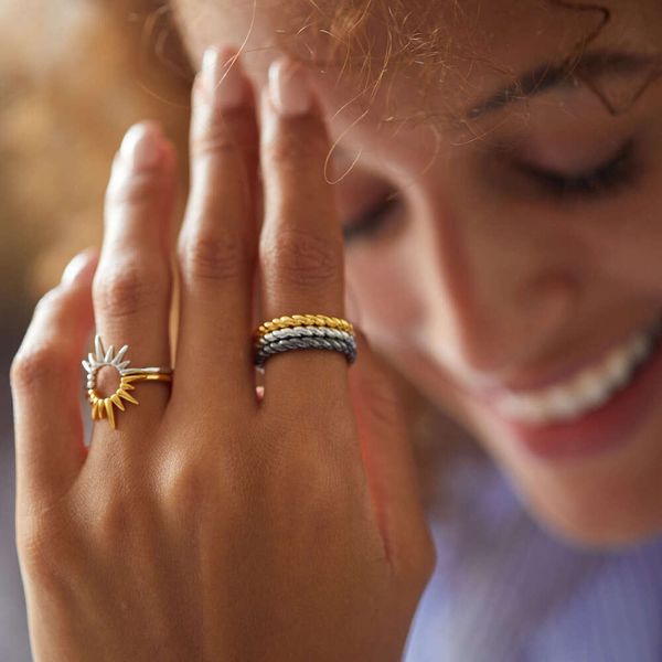 Fashion Spiral Silv…