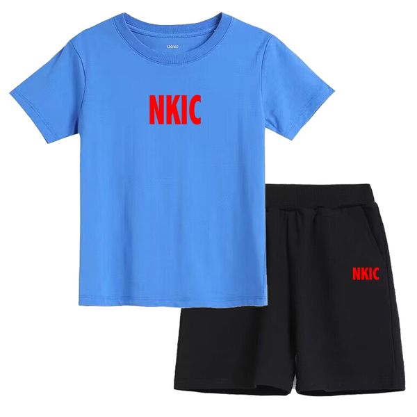 Children's Brand Clothing Kids & Teen T-Shirt Set Summer Top Shorts 2 Piece Set Short Sleeve Casual Fashion Boys Girls Kids Setshort 2-13 Years, Blue
Children's Brand Clothing Kids & Teen T-Shirt Set Summer Top Shorts 2 Piece Set Short Sleeve Casual Fashion Boys Girls Kids Setshort 2-13 Years, Blue