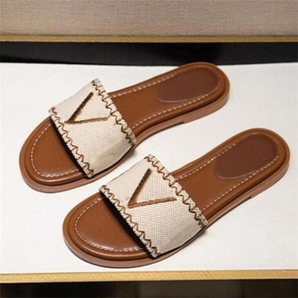 Classic Womens Sandals Luxury Designer Slippers Genuine Leather Fashion Shoes Letter Embroidery Ladies Slides Beach Flat Heel Flip Flops, Red
Classic Womens Sandals Luxury Designer Slippers Genuine Leather Fashion Shoes Letter Embroidery Ladies Slides Beach Flat Heel Flip Flops, Red