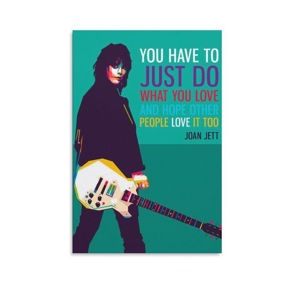 Painting Joan Jett …