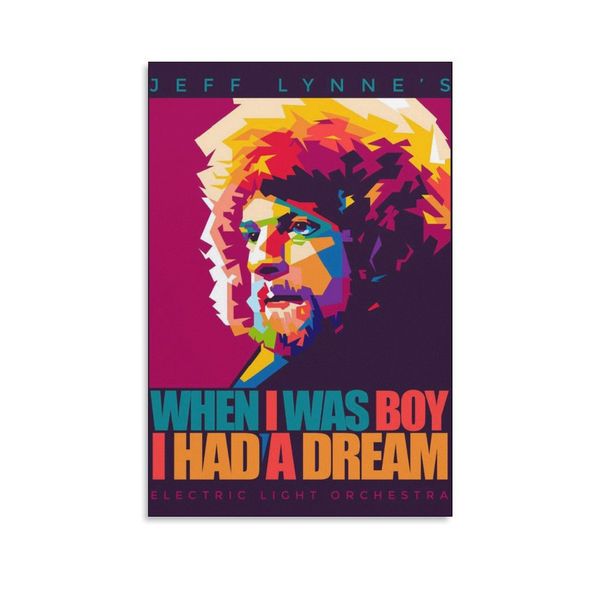 Painting Jeff Lynne…