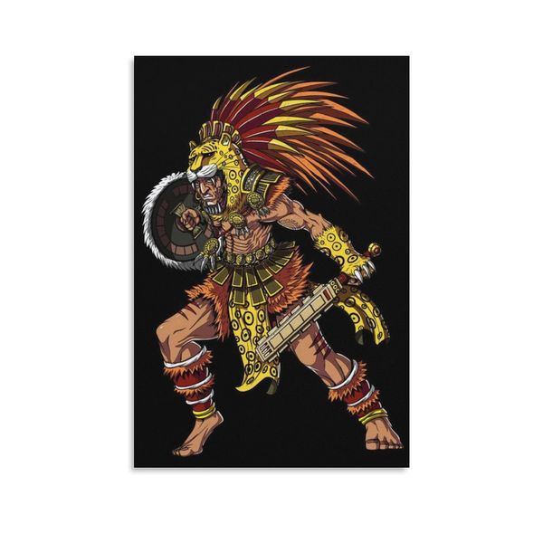 Painting Aztec Tige…