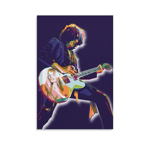 Painting Joe Perry …