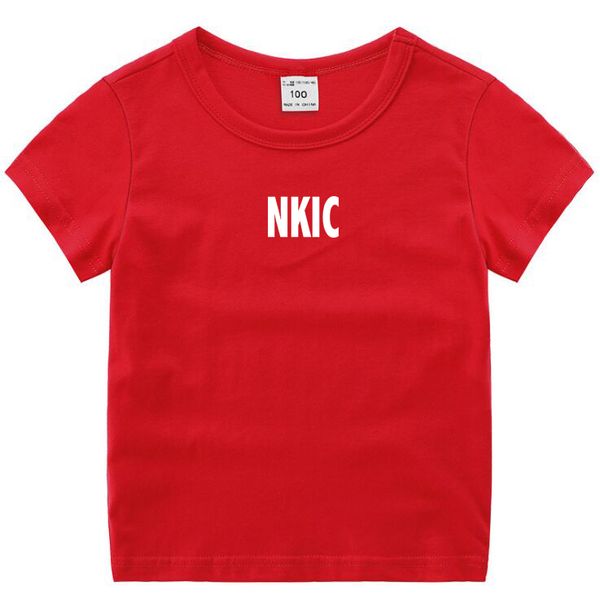 Boys Brand T-shirts Summer Tops for Kids Short-sleeve Girls Tees Candy Color Children Shirts Cotton Teenager School Outfits 2-13 Years, Red 1
Boys Brand T-shirts Summer Tops for Kids Short-sleeve Girls Tees Candy Color Children Shirts Cotton Teenager School Outfits 2-13 Years, Red 1