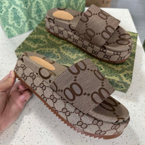 Designer sandals Platform slippers women fashion embroidered canvas Multicolor Flora Slides Fashionable wear Style Slides Women Shoes Platform Embroidered, G-19
Designer sandals Platform slippers women fashion embroidered canvas Multicolor Flora Slides Fashionable wear Style Slides Women Shoes Platform Embroidered, G-19