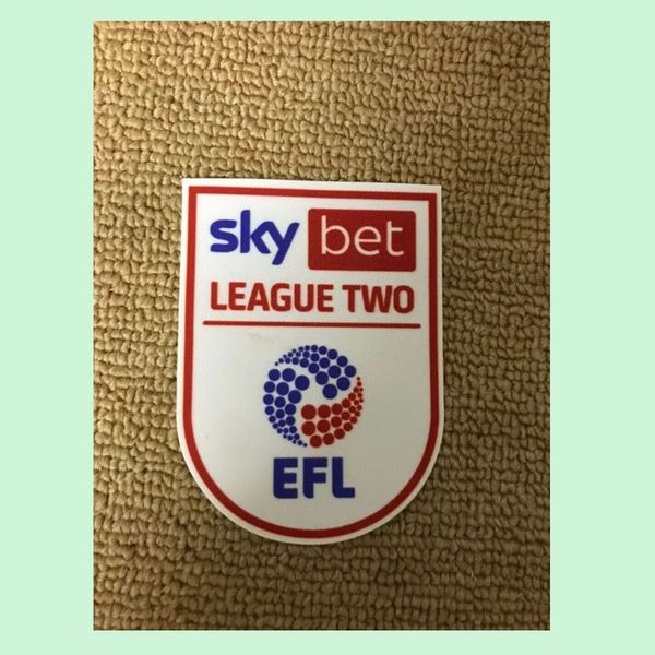 League Two Patch Heat Transfer Soccer Badge — compare prices at CompareOffers