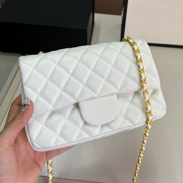 Purse Designer Handbags For Women Leather Shoulder Bag Synthetic Leather Sheepskin Classic Flap With Gold Chain Cross Body Bag Designer Bags Handbag High Quality, Grey
Purse Designer Handbags For Women Leather Shoulder Bag Synthetic Leather Sheepskin Classic Flap With Gold Chain Cross Body Bag Designer Bags Handbag High Quality, Grey