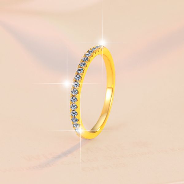 Elegant Moissanite Women's Ring, S925 Sterling Silver Stackable Ring, Perfect for Engagement and Wedding, Wholesale Fashion Jewelry, Customizable Rings.
Elegant Moissanite Women's Ring, S925 Sterling Silver Stackable Ring, Perfect for Engagement and Wedding, Wholesale Fashion Jewelry, Customizable Rings.