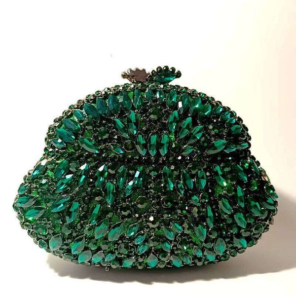 XIYUAN Dia Evening Bag Women Rhinestone Wedding Bridal Clutch Fashion Ladies Celebrities Crystal Handbag for Party
