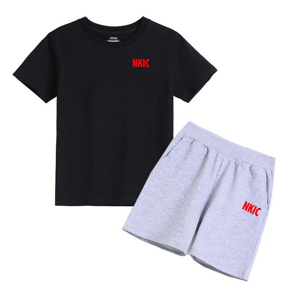 Summer Baby Girl Clothes Suit Children Boys Fashion Black Gray T-Shirt Shorts 2Pcs/Sets Toddler Casual Sports Costume Kids Brand Tracksuits, Blue 1
Summer Baby Girl Clothes Suit Children Boys Fashion Black Gray T-Shirt Shorts 2Pcs/Sets Toddler Casual Sports Costume Kids Brand Tracksuits, Blue 1