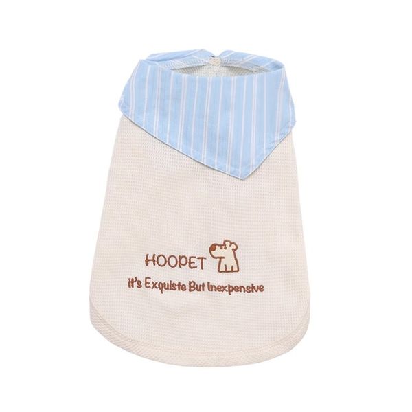 Pet Vest - HOOPET Breathable Waffle Dog & Cat Shirt with Striped Scarf Tie, Style 1
Pet Vest - HOOPET Breathable Waffle Dog & Cat Shirt with Striped Scarf Tie, Style 1