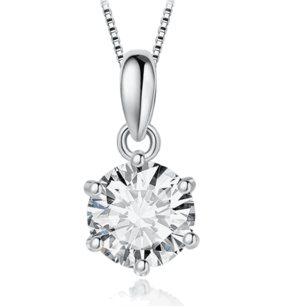 Moissanite Diamond Pendant Necklaces for Women Round 1ct 2ct 3ct 925 Sterling Silver Necklace 18k White Gold Plated collarbone Chains Bijoux Luxe
Moissanite Diamond Pendant Necklaces for Women Round 1ct 2ct 3ct 925 Sterling Silver Necklace 18k White Gold Plated collarbone Chains Bijoux Luxe