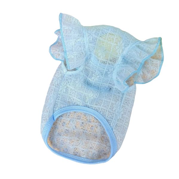 Lightweight Dog Cat Tank Top Pet Mesh Ruffled Shirt with Leash D-Ring for Small Medium Pets, Green
Lightweight Dog Cat Tank Top Pet Mesh Ruffled Shirt with Leash D-Ring for Small Medium Pets, Green
