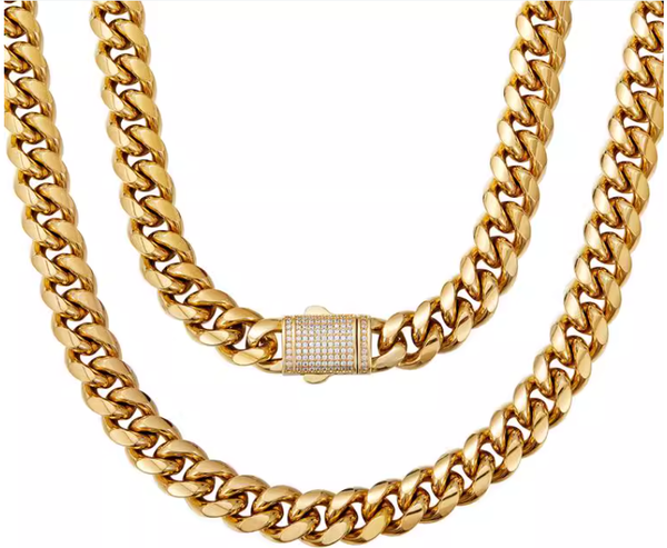 Moissanite Pendant Necklaces Chains for Men 14K plated Gold 8MM Cuban Ink Chain Necklace for Women Men Designer Bijoux Luxe
Moissanite Pendant Necklaces Chains for Men 14K plated Gold 8MM Cuban Ink Chain Necklace for Women Men Designer Bijoux Luxe
