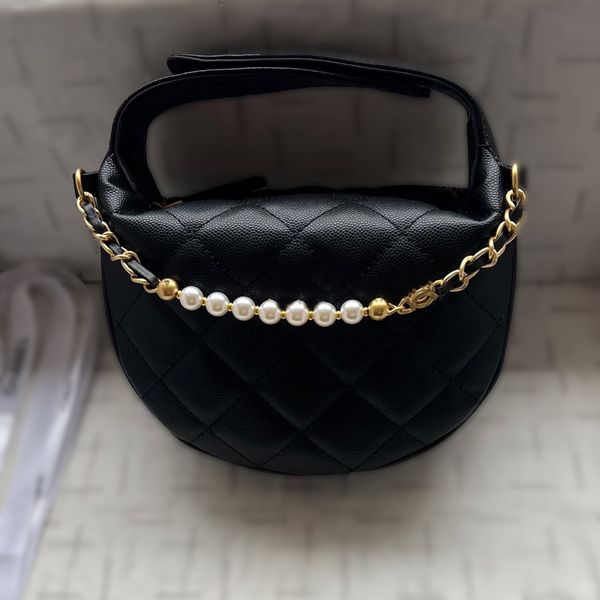 Womens Handbag Shoulder Bags Designers Woman Luxury Bags Black Purse Half Moon High Quality Leather Cowhide Gold Pearl Chain Hand Bag Designer Handbags Crossbody, Pink
Womens Handbag Shoulder Bags Designers Woman Luxury Bags Black Purse Half Moon High Quality Leather Cowhide Gold Pearl Chain Hand Bag Designer Handbags Crossbody, Pink