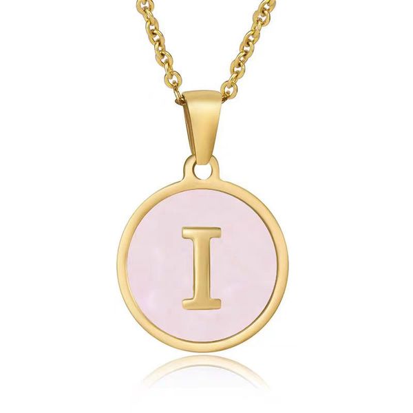 Necklace Designer Women 14K Gold Plated Initial Letter Pendant Necklace Golden round plate collarbone chain Bijoux Luxe
Necklace Designer Women 14K Gold Plated Initial Letter Pendant Necklace Golden round plate collarbone chain Bijoux Luxe