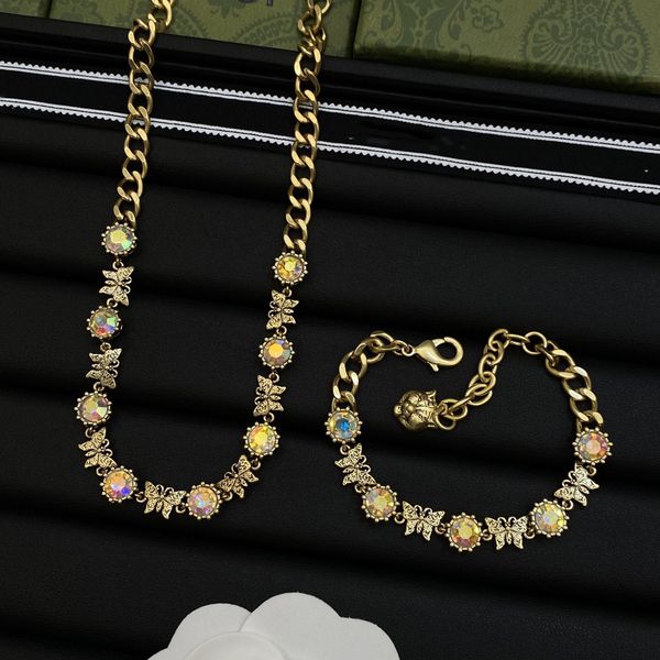 Fashion Necklaces Gold Pendant Letter Necklace Pendant Silv…