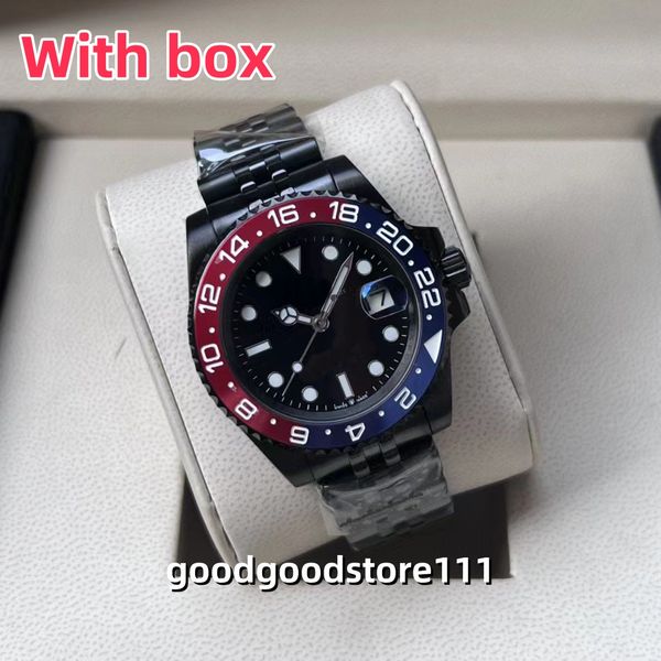 Luxury watch 40mm Watch 904L Stainless Steel Blue Black Ceramic Sapphire glass Super luminous WristWatches montre de luxe gifts Desgner watch, Color 2
Luxury watch 40mm Watch 904L Stainless Steel Blue Black Ceramic Sapphire glass Super luminous WristWatches montre de luxe gifts Desgner watch, Color 2
