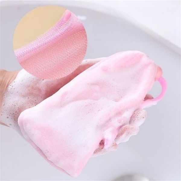 White PE Fiber Bath Mitts Soaps Wear Rope Nets Foaming Catalyze Washing Soap Foam Fragrance Diffuses Air Freshener Deodorant Healthy
White PE Fiber Bath Mitts Soaps Wear Rope Nets Foaming Catalyze Washing Soap Foam Fragrance Diffuses Air Freshener Deodorant Healthy