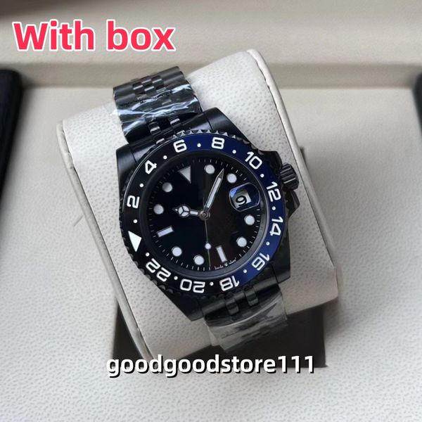 Watches men designer 40mm Watch 904L Stainless Steel Blue Black Ceramic Sapphire glass Super luminous WristWatches montre de luxe gifts Desgner watch, Color 8
Watches men designer 40mm Watch 904L Stainless Steel Blue Black Ceramic Sapphire glass Super luminous WristWatches montre de luxe gifts Desgner watch, Color 8