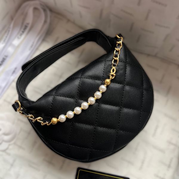 Designer Shoulder Bag Designer Handbags Luxury Womens Purse Half Moon High Quality Genuine Leather Cowhide Gold Pearl Chain Women Handbag Hand Bags Crossbody Bag, Pink
Designer Shoulder Bag Designer Handbags Luxury Womens Purse Half Moon High Quality Genuine Leather Cowhide Gold Pearl Chain Women Handbag Hand Bags Crossbody Bag, Pink