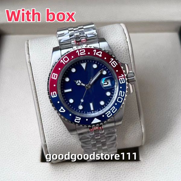 Designer watch men 40mm Watch 904L Stainless Steel Blue Black Ceramic Sapphire glass Super luminous WristWatches montre de luxe gifts Desgner watch, Color 2
Designer watch men 40mm Watch 904L Stainless Steel Blue Black Ceramic Sapphire glass Super luminous WristWatches montre de luxe gifts Desgner watch, Color 2