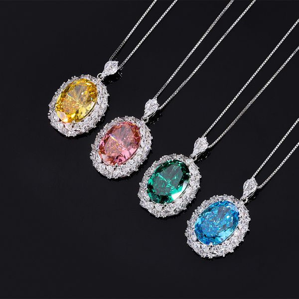 S925 Silver Vintage Fashion High-Carbon Diamond Pigeon Egg Pendant, 13x18mm Luxurious Design, Exquisite Women's Jewelry, Perfect Gift Choice
S925 Silver Vintage Fashion High-Carbon Diamond Pigeon Egg Pendant, 13x18mm Luxurious Design, Exquisite Women's Jewelry, Perfect Gift Choice