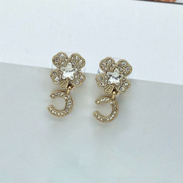 Luxury Earrings Letter Diamond Earrings Designer Jewelry Earring Wedding Party Gifts with Box
Luxury Earrings Letter Diamond Earrings Designer Jewelry Earring Wedding Party Gifts with Box