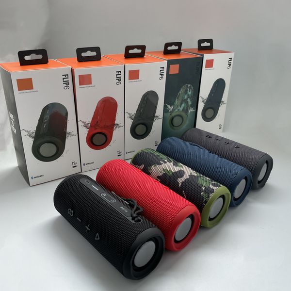with Flip 6 Top portable Bluetooth speaker, powerful sound and deep bass, IPX6 waterproof + dust speaker Flip6 , bass, +