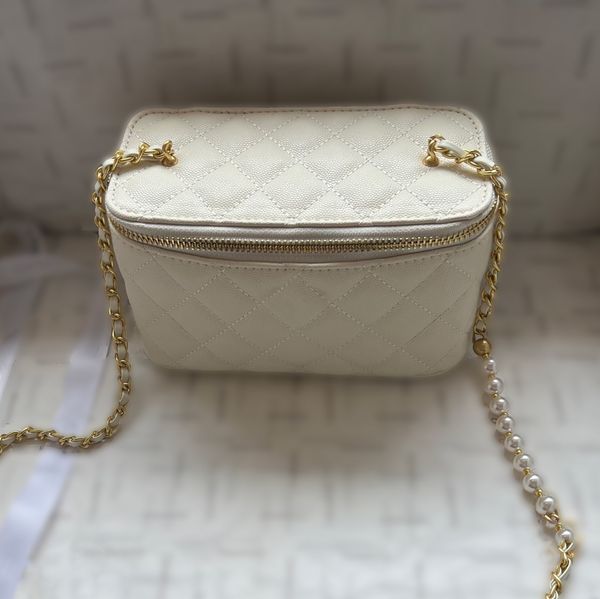 Cross Body Bag Pink Shoulder Half Moon Makeup Bag Designer Genuine Leather Cowhide Pearl Chain Hand Bag Designer Bags Crossbody Designer Bag Handbag High Quality, White
Cross Body Bag Pink Shoulder Half Moon Makeup Bag Designer Genuine Leather Cowhide Pearl Chain Hand Bag Designer Bags Crossbody Designer Bag Handbag High Quality, White