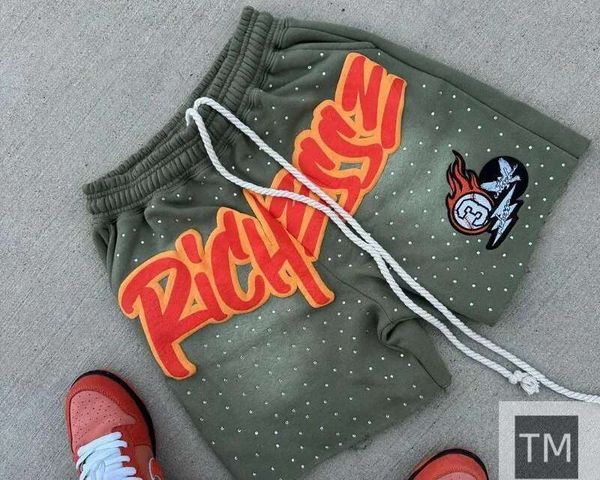 Letter Print Street Fashion Rhinestone Loose Casual Sports Mens Shorts 241230, 4_color
Letter Print Street Fashion Rhinestone Loose Casual Sports Mens Shorts 241230, 4_color