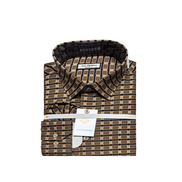 100% pure cotton Oxford striped shirt with retro British style, perfect for daily commuting, Leopard print
100% pure cotton Oxford striped shirt with retro British style, perfect for daily commuting, Leopard print